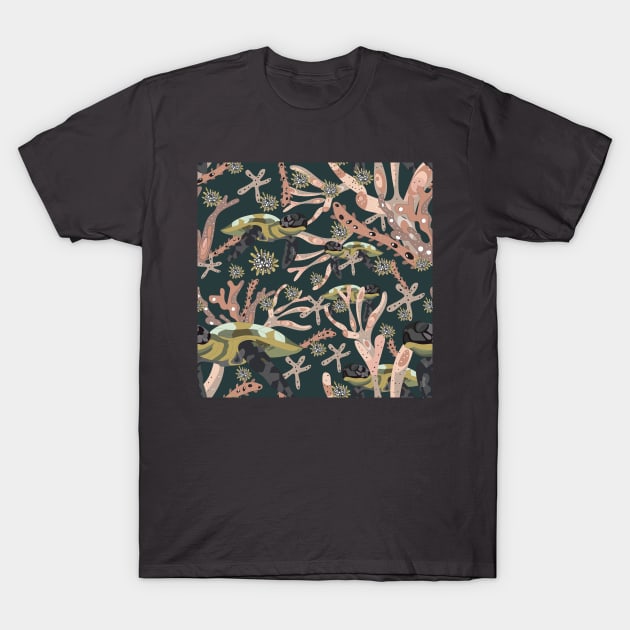 coral life T-Shirt by ROCOCO DESIGNS